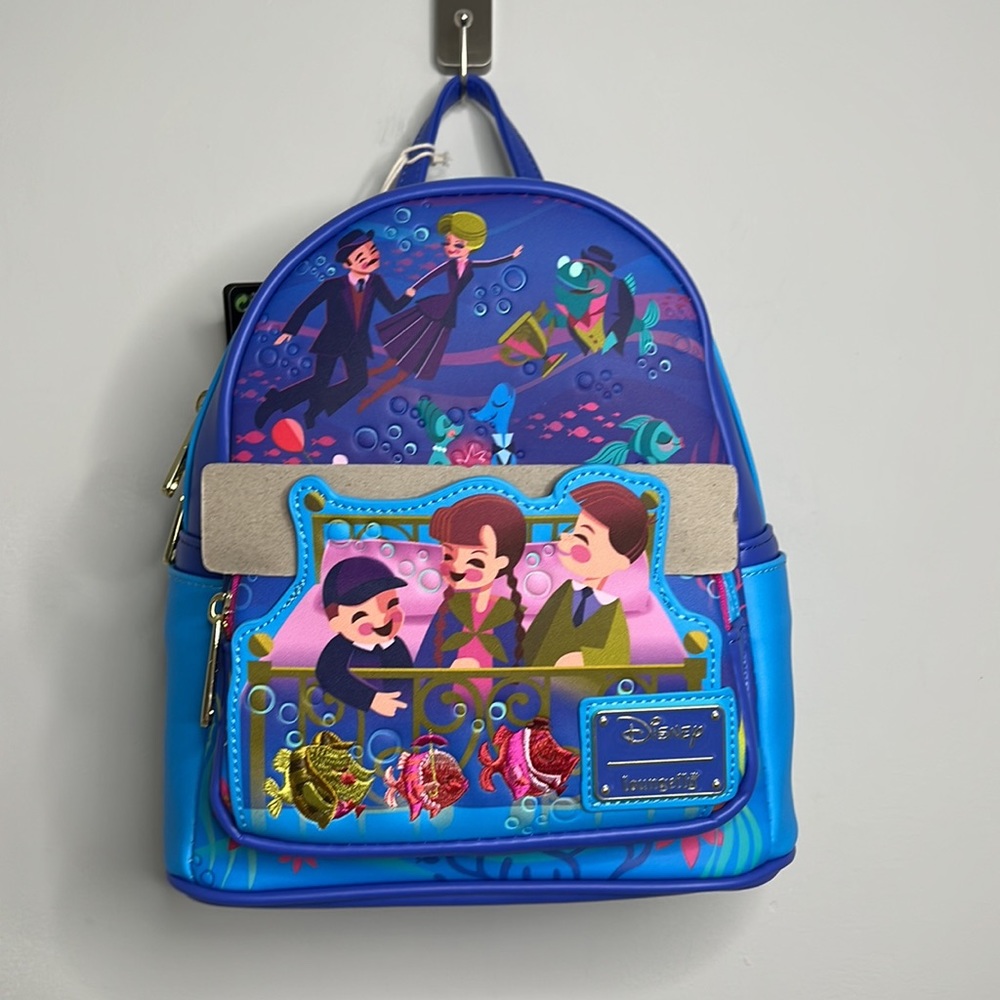 Disney Witch Bedknobs and Broomsticks Loungefly Mini Backpack NWT